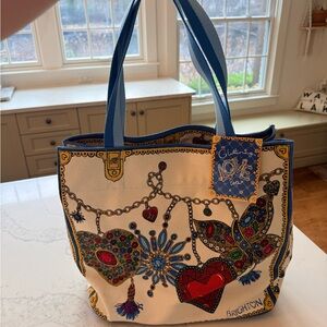 Brighton Multicolor Love Tote Bag